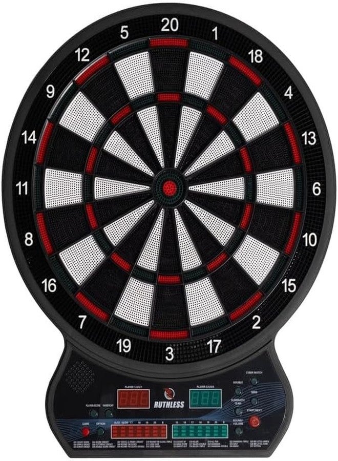 Ruthless | R600 Electronic Dartboard | Soft Tip Interactive Dartboard with 27 Game Modes | Up to 8 Players and 4 Sets of Darts Included. - Image 4