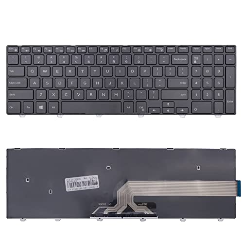 TLBTEK Keyboard Replacement Compatible with Dell Inspiron 15-3000 15-5000 17-5000 15-7000 15-7557 15-7559,i3541 i3542 i3543 i3551 i3552,Latitude 15 3550 3560,Vostro 15 3546 3549 Series Laptop - Image 2