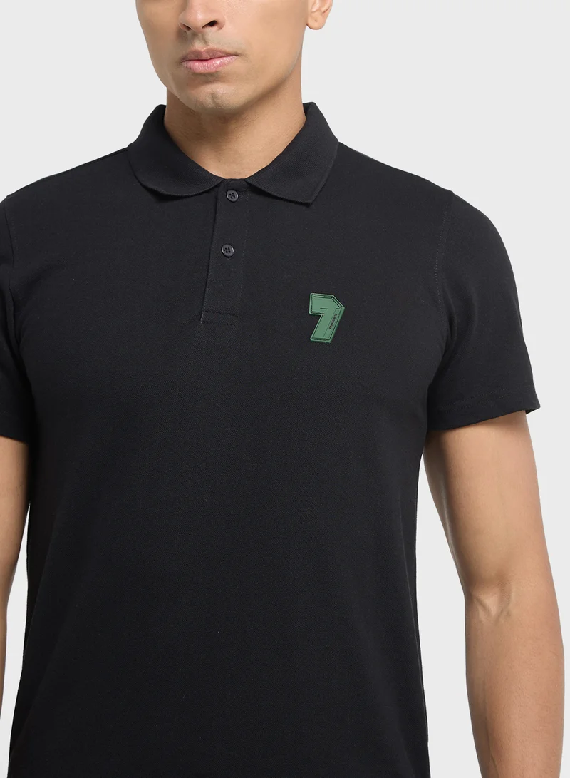 روبرت وود Logo Polo Shirt