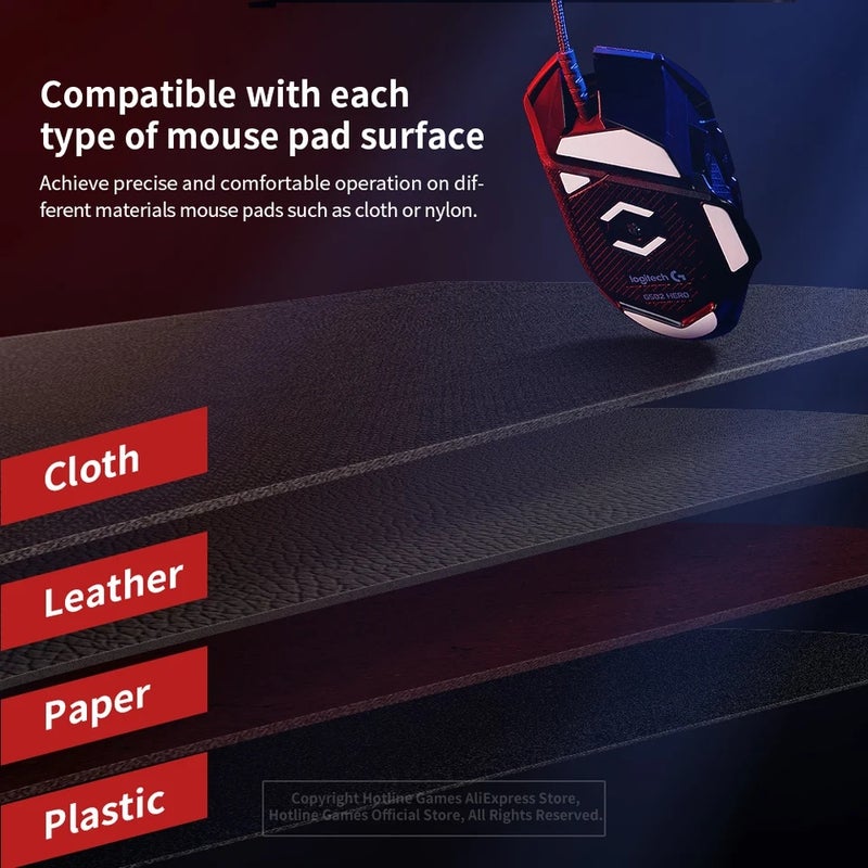 Hotline Games 3.0 Plus Mouse Feet Skates for Logitech G Pro X Superlight 2 DEX Wireless Gaming Mouse, 2 Sets, Rounded Edges - Image 3