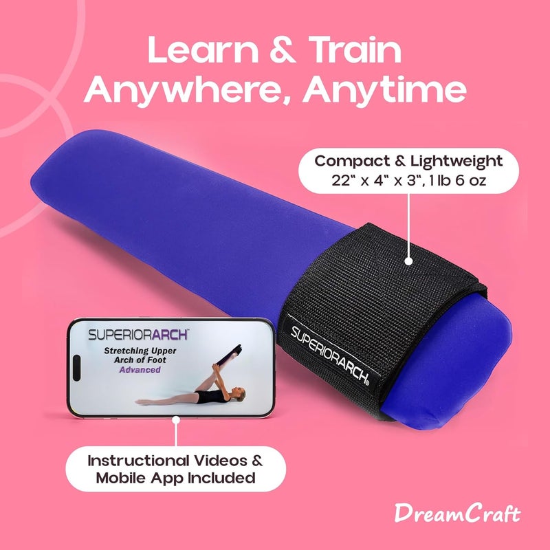 SuperiorArch Store Foot Stretcher for Ballet and Gymnastics - Foot Arch Stretcher for Flexibility - Ballet Foot Stretcher for Dancers and Gymnasts - Ballet Stretcher, Arch Foot Stretcher Tool - Image 5