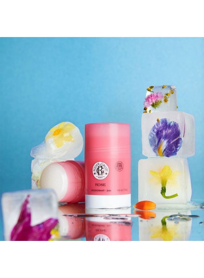 روجر أند غاليت مزيل عرق صلب برائحة الورد من روجر آند جاليه، حماية تدوم 24 ساعة، 50 غرام - Image 4