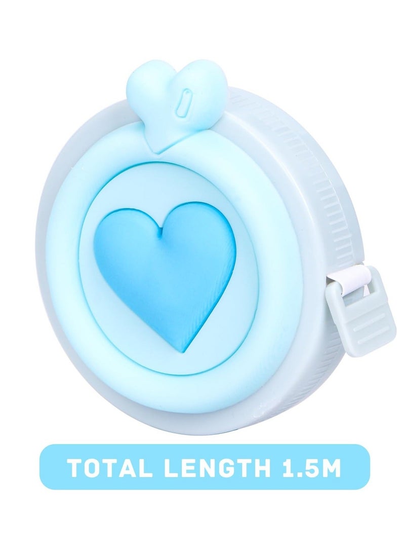 1 Pcs Measuring Tape for Body Soft Tape Measure Retractable Measuring Tape Double Scale Tape Measure Body Measuring Tape for Body Measurements for Fabric Sewing Craft Weight Loss  - Image 2