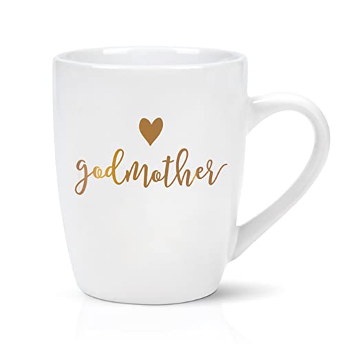 Maustic Godmother Gifts from Godchild Christmas Mothers Day Birthday Gifts God Mother Mug Godmother Proposal 12 Oz