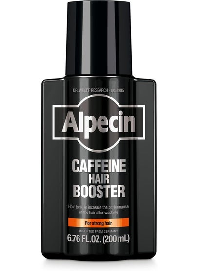 Alpecin Alpecin Black Edition Caffeine Hair Booster Mens Hair Tonic for Thinning Hair 676 Fl Oz 