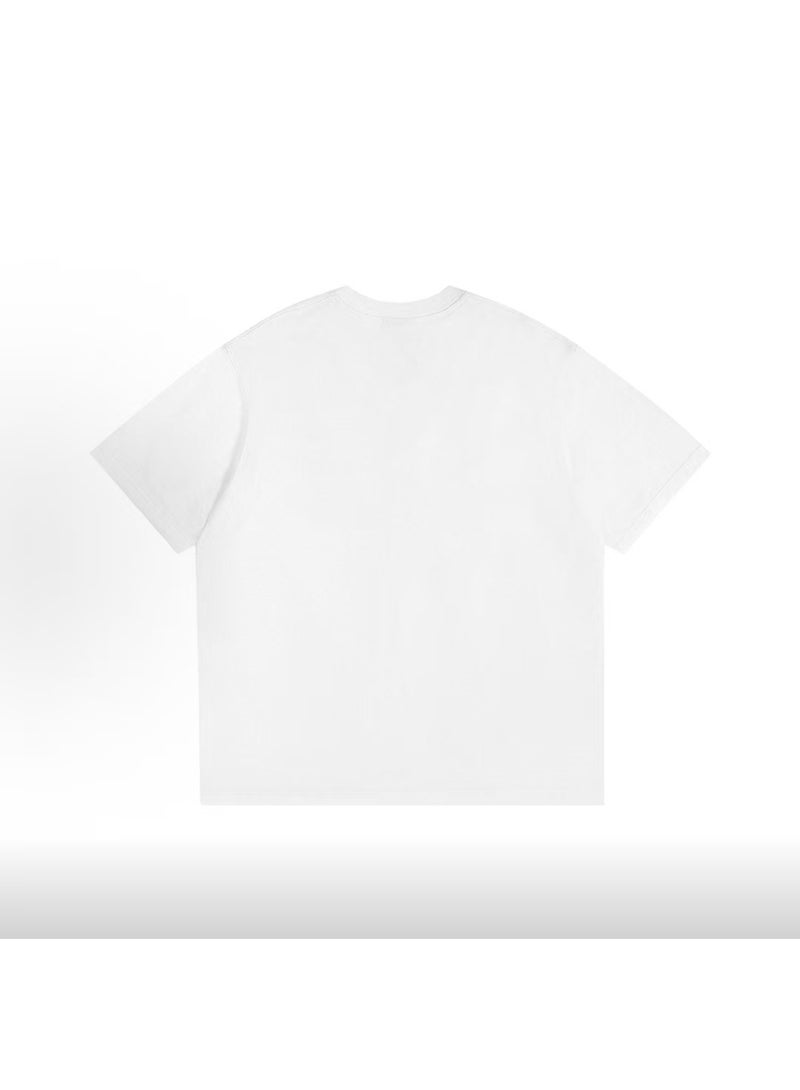 Dickies White Short-Sleeve T-Shirt with 3D Blue Letter Print Size M - Image 3