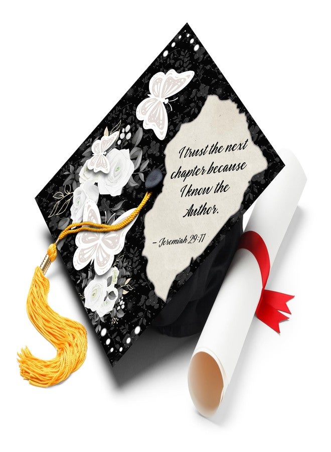 ADVANSYNC I Trust The Next Chapter Because I Know The Author Graduation Cap Topper - Image 1