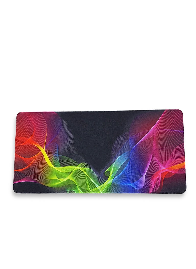 Generic - Gaming Mouse Pad, (60cm x 30cm x 2mm), HD Print Pattern Desk Mat, Extended Mouse Pad and Keyboard Mouse Pads, Waterproof Fabric Surface Mouse Pads for Office, Anti-Slip Rubber Base - Image 1