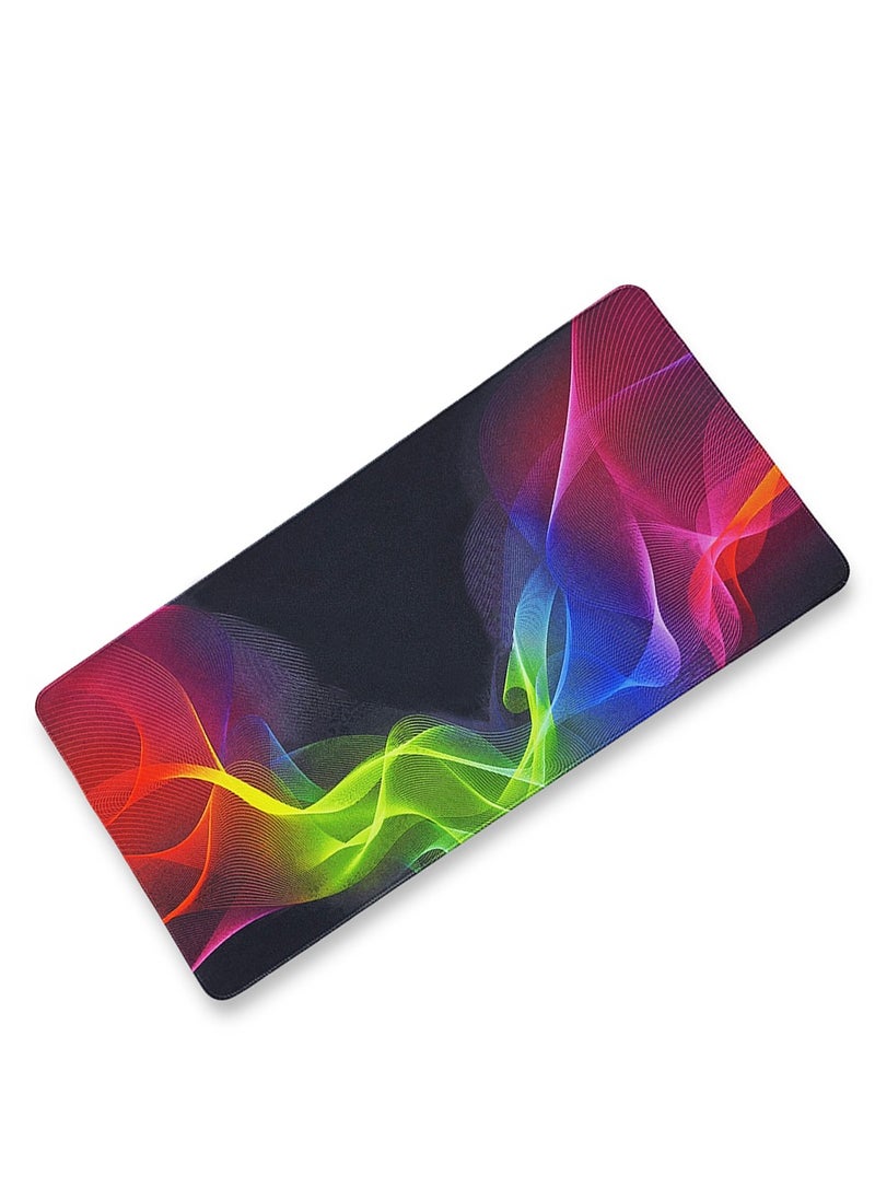 Generic - Gaming Mouse Pad, (60cm x 30cm x 2mm), HD Print Pattern Desk Mat, Extended Mouse Pad and Keyboard Mouse Pads, Waterproof Fabric Surface Mouse Pads for Office, Anti-Slip Rubber Base - Image 1