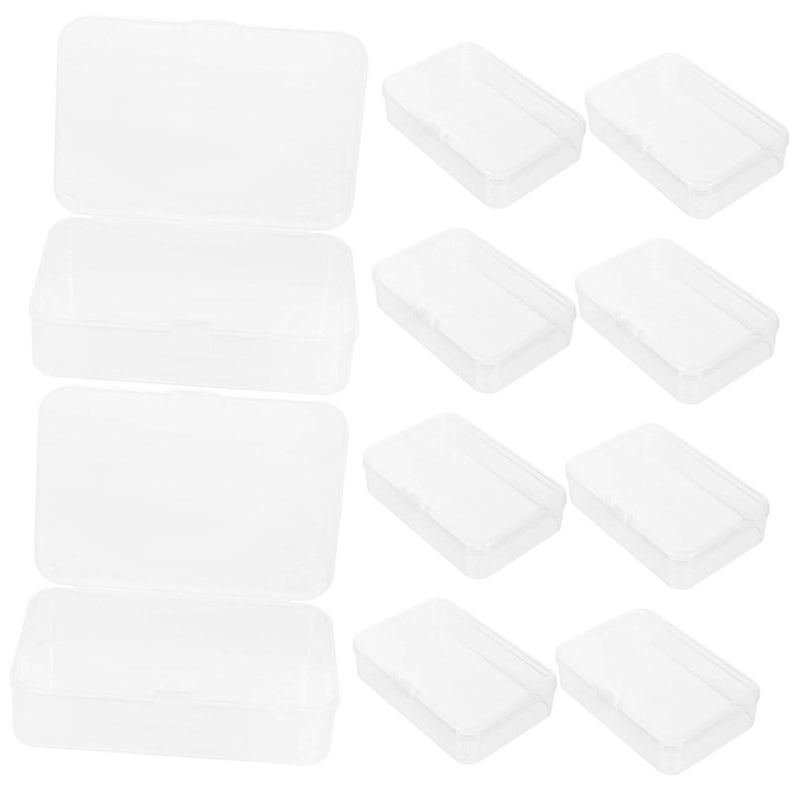 10 Piece Plastic Playing Card Storage Case Holder Organizer For Poker Game Cards - Image 2
