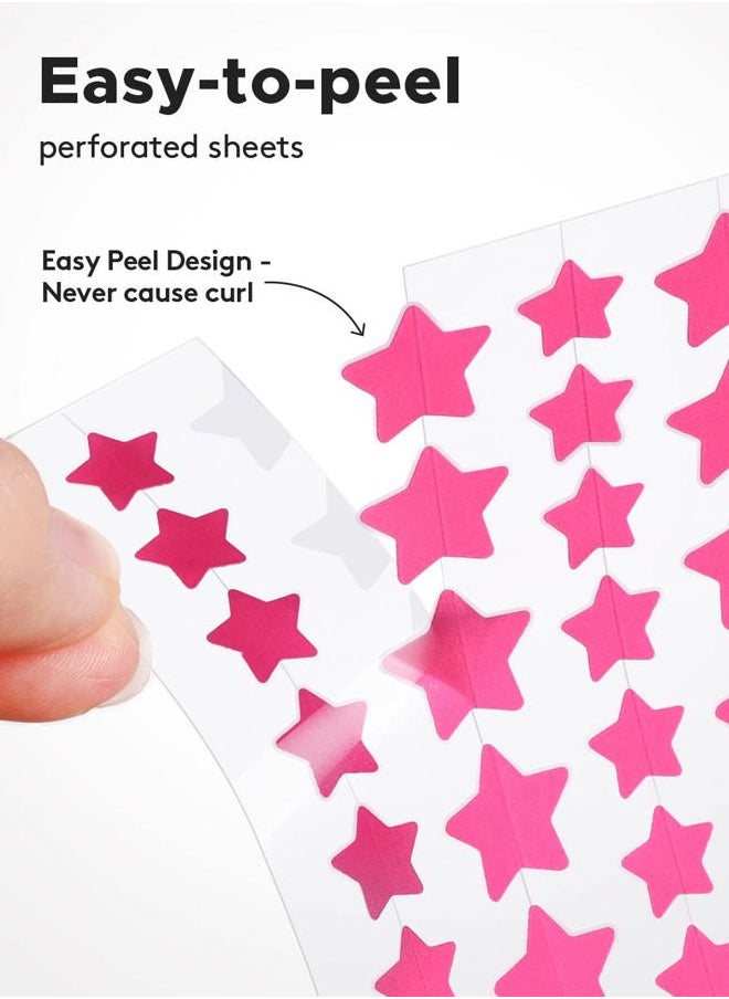 LitBear Acne Patch Pimple Patch, Colorful Star Hydrocolloid Acne Patches For Face, Cute Zit Patch Acne Sticker Spot Pimple Patches for Face, Tea Tree Oil + Centella (112 Count)  - Image 2