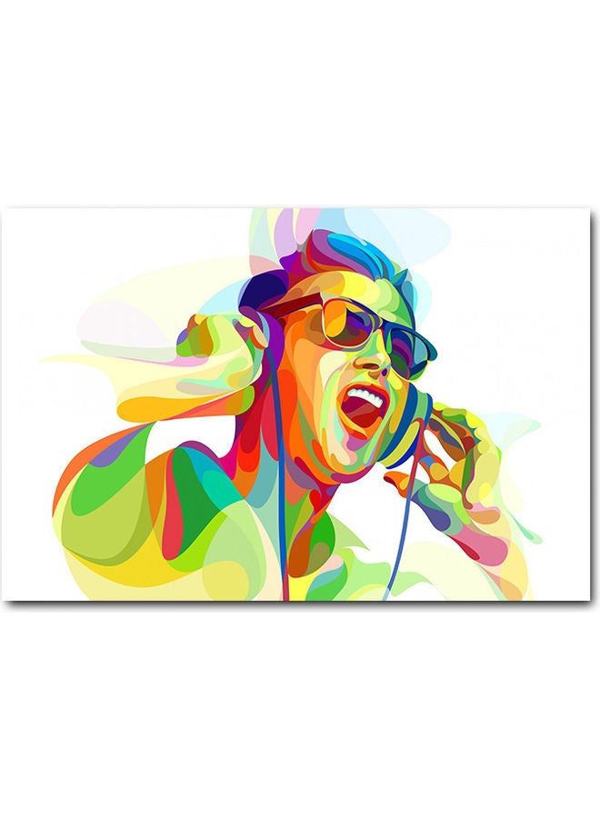 RYN فن الجدران الملون لعشاق الموسيقى 40x60 سم - Image 2