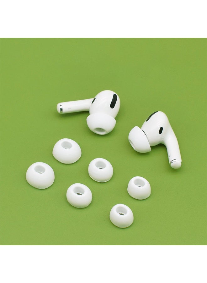 6 Pairs Ear Tips Replacement Compatible for Airpods Pro2, Portable Silica Gel Anti Slip Reducing Noise in Ear Eartips, 3 Sizes Silicone Ear Tips - Image 2