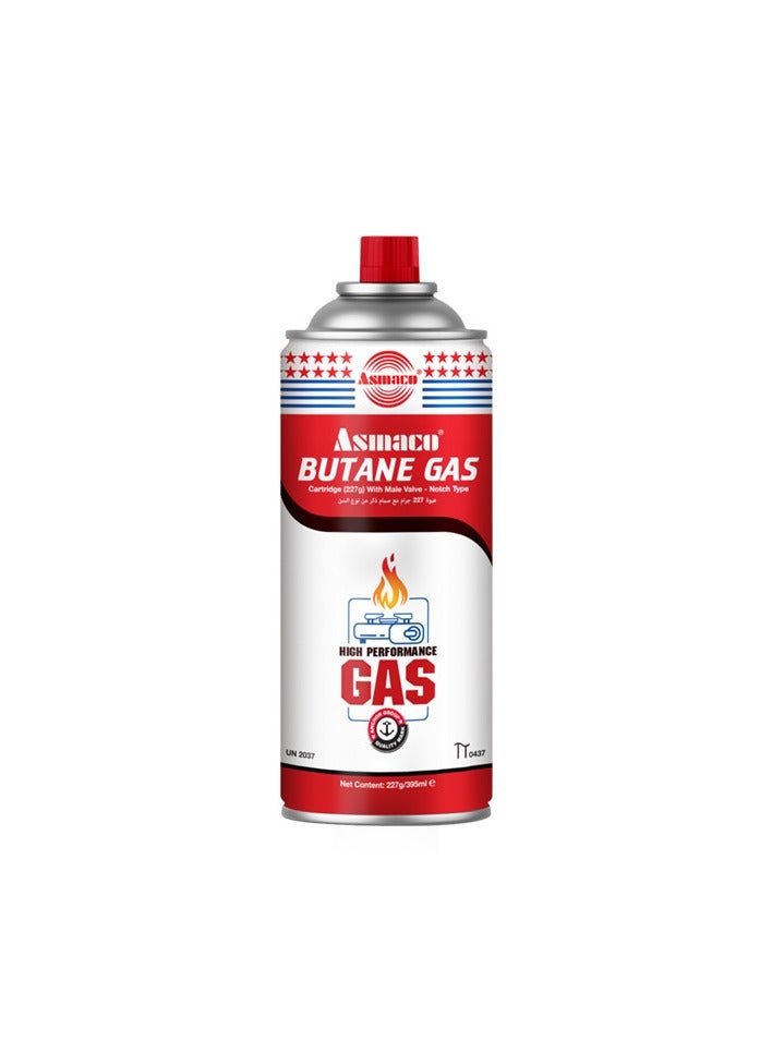 Asmaco Butane Gas -4 pieces -Butane Gas for Picnic Stove,Camping Stoves,Blow Torch Light- HIGH Performance Gas Mix | Butane GAS for Stoves-220gm - Image 2