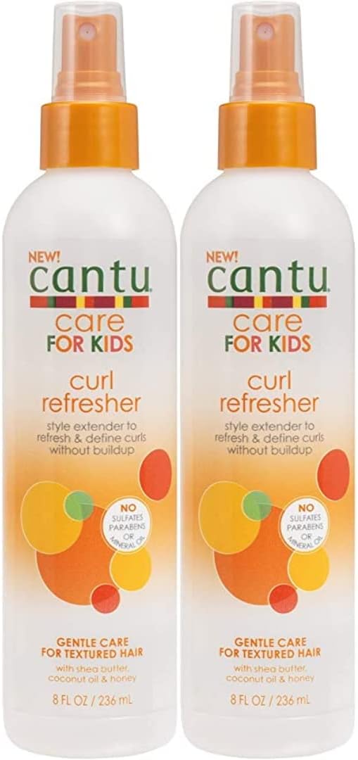 Cantu Care For Kids Curl Refresher 8 Ounce 236ml 2 Pack