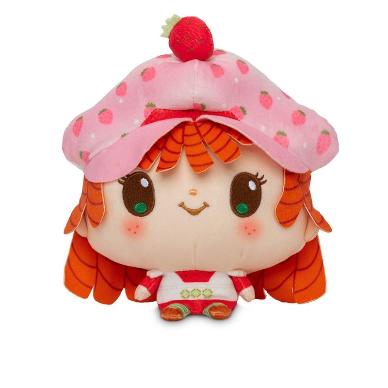 TeeTurtle Cloudheads Strawberry Shortcake Plush - 5-Inch Official Strawberry Scented Stuffed Animal with Embroidered Details - Soft Cuddly Plush Toys for Kids, Teens, and Adults - Image 1
