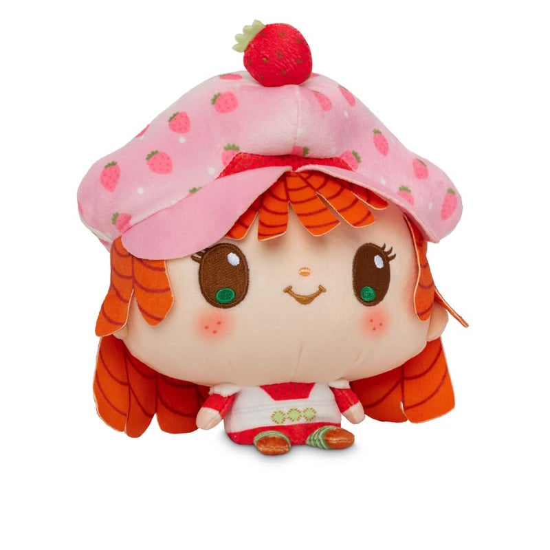 TeeTurtle Cloudheads Strawberry Shortcake Plush - 5-Inch Official Strawberry Scented Stuffed Animal with Embroidered Details - Soft Cuddly Plush Toys for Kids, Teens, and Adults - Image 2