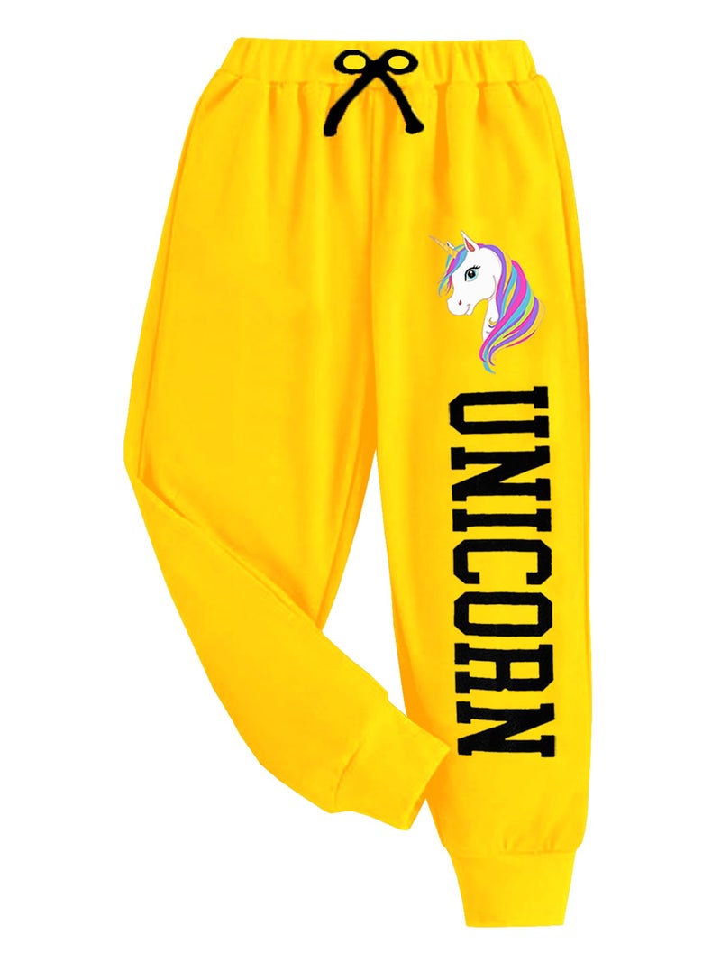 Kuchipoo Girls Regular Mid Rise Track Pants - Pack of 3 (KUC-LOW-142, 5-6 Years, Multi-Colored) - Image 5