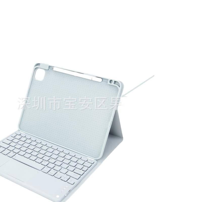 DGG حافظة آيباد بلوحة مفاتيح متوافقة مع iPad Air / iPad 10.2 باللون وردي باللون الوردي - Image 4