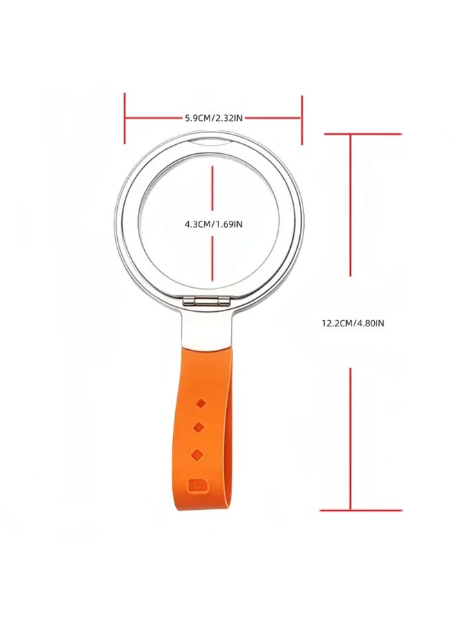 Magnetic Phone Ring Holder – 360° Rotation, Strong Grip, Compatible Stand for iPhone Series & Other Phones with Metal Ring Plate - Image 4