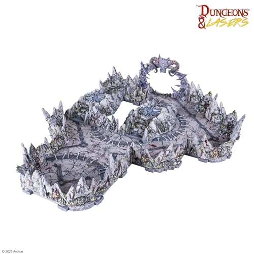 Dungeons & Lasers Dungeons Lasers Ritual Site PrePainted Terrain Set for DND and Tabletop RPG Games 5E Compatible for 2832mm Scale for 14 Years - Image 5