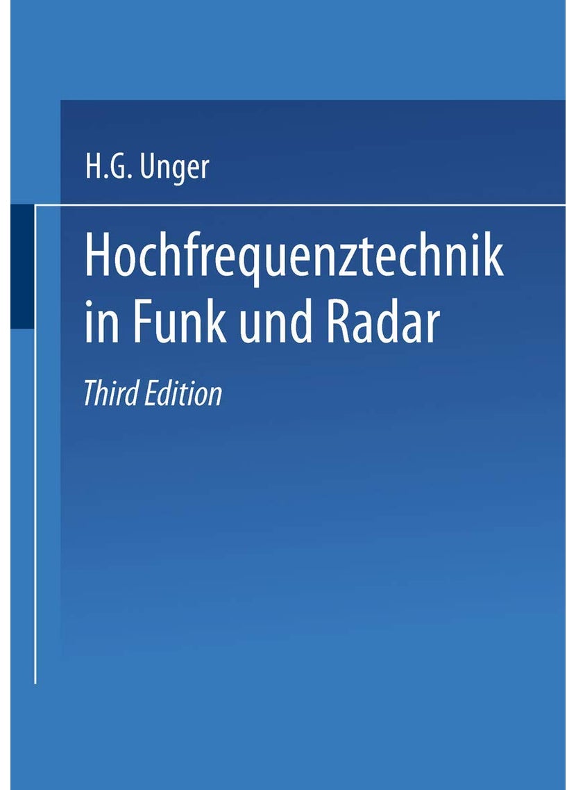 Hochfrequenztechnik in Funk und Radar 