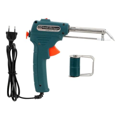 UPTODATETOOLS 60W Tin Soldering Iron Pump Welding Tool Handheld Electric Soldering Iron Automatic Send Tin Gun - Image 3