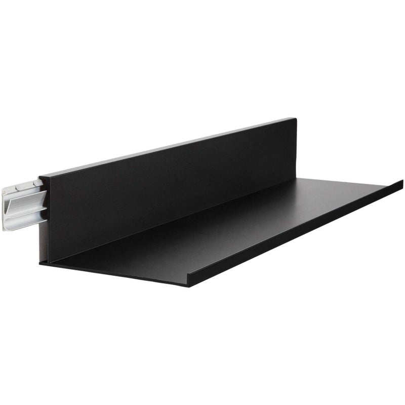 Hangman L48B L 48-Inch No-Stud Floating Shelf (Black Powder Coat) - Image 2