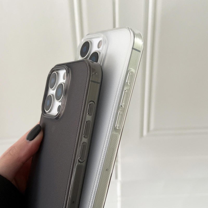 إيروريكس جراب هاتف TPU شفاف ومريح غير لامع لهاتف iPhone 14 Pro (برتقالي) - Image 4