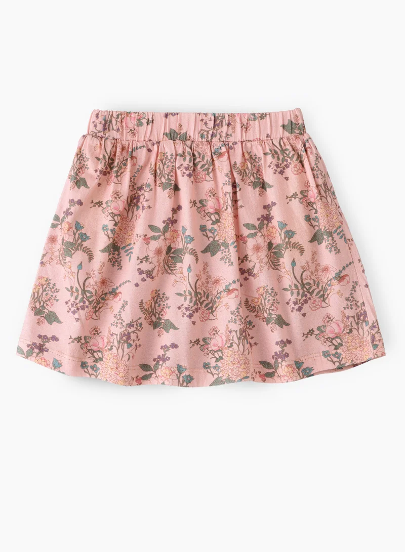 جيلين Jelliene Girls Knitted Cotton Skirt, Soft and Comfortable Cotton Skirt for Girls, Perfect for Everyday Wear