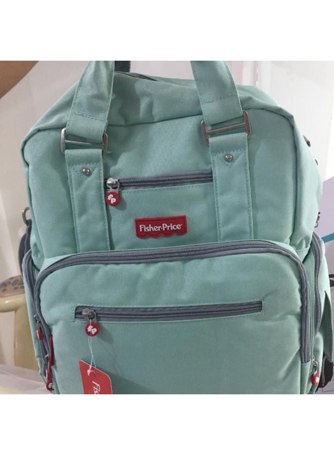 Fisher-Price Diaper Bag with Insulated Bottle Pockets and Changing Sheet - Image 3