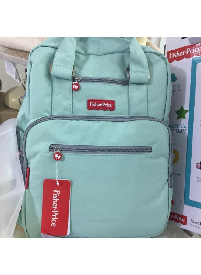 Fisher-Price Diaper Bag with Insulated Bottle Pockets and Changing Sheet - Image 2
