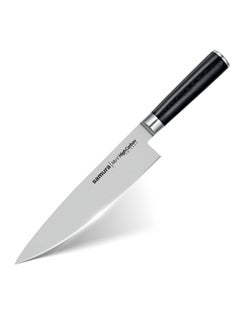 Samura Samura MO-V Chef's Knife | 8 Inch Blade | G-10 Handle with Stainless Steel Bolster | Single-Layer Molybdenum-Vanadium Steel | Precision Cutting | Corrosion Resistant  - Image 1