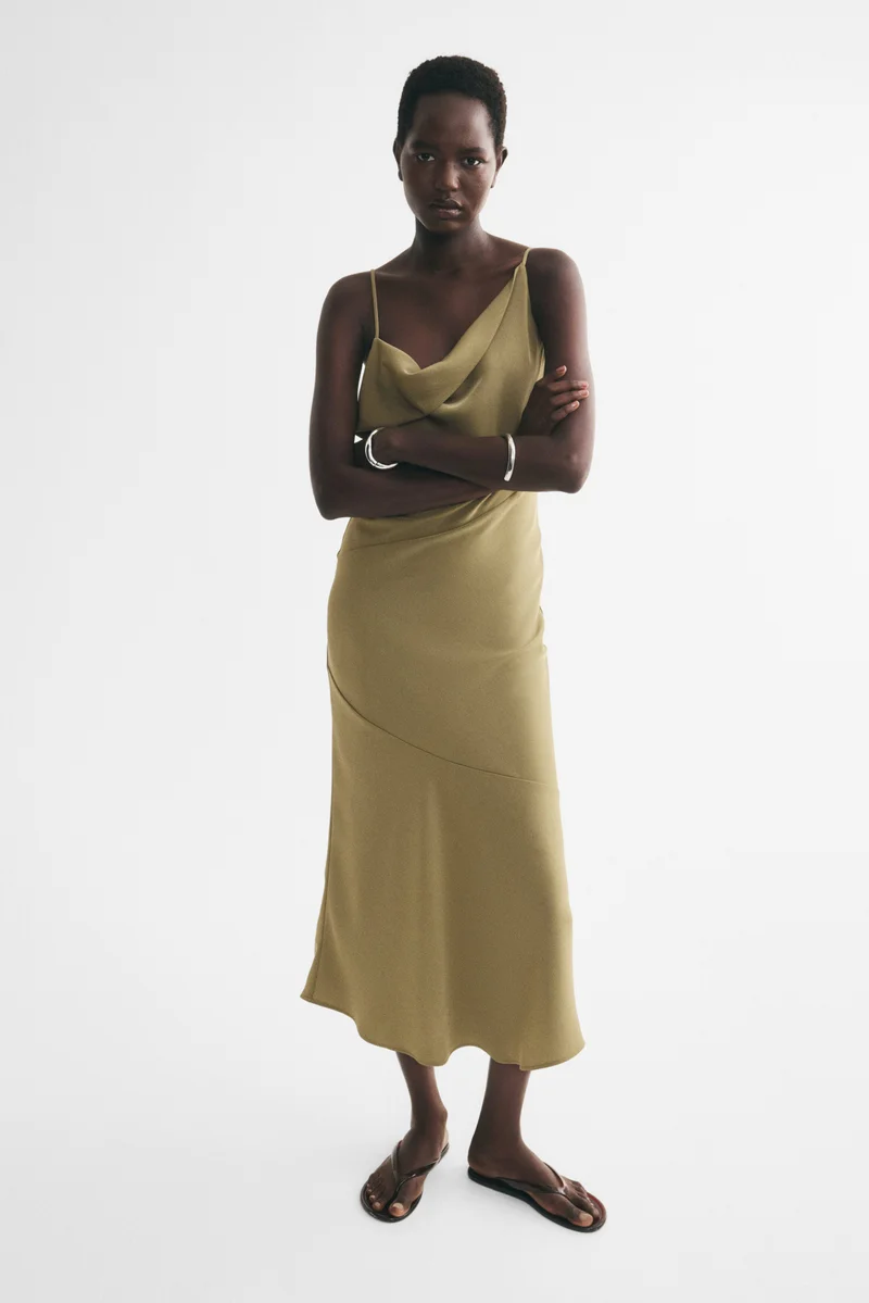 H&M  Asymmetric strappy dress for Women | Best Price UAE
