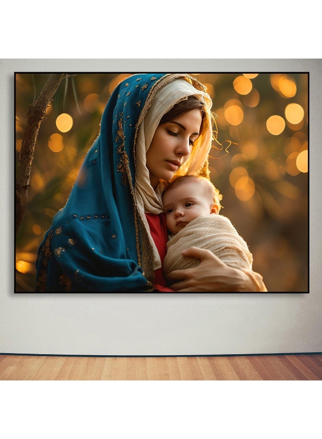 تابلوه خشب _ ام دى اف _ 10 ملم ( ٥٠*٧٠ ) - Image 1