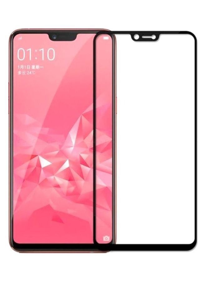 shAyzee Tempered Glass Screen Protector For Oppo A5S Clear/Black - Image 1