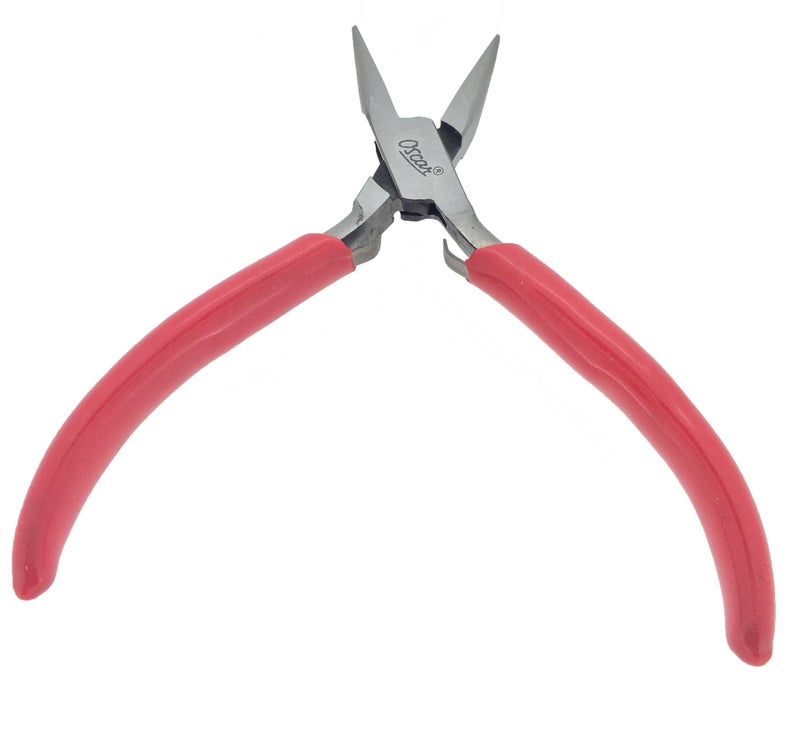 Oscar 125MM Half Round Chain Nose Pliers Wire Wrapping Beading Jewellery Tool 5" - Image 4