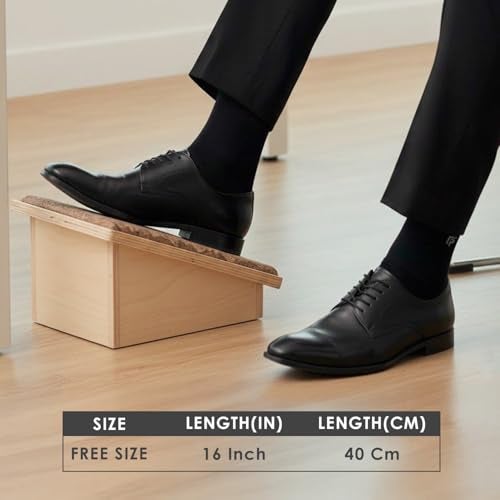 FOOTPRINTS Odourfree Organic Cotton & Bamboo Men Formal Socks | Black | Pack of 5 - Image 2