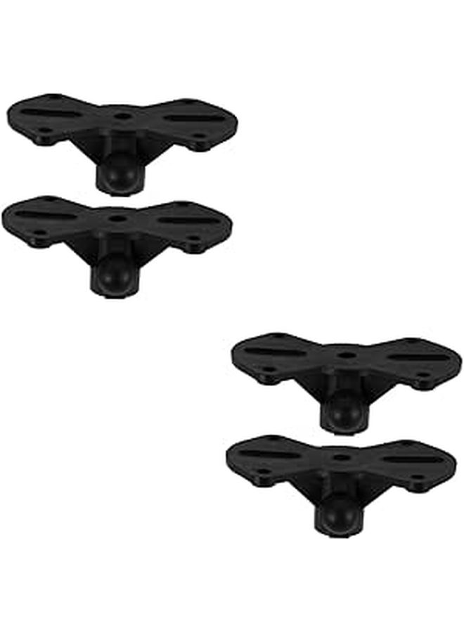 4 Pcs Speaker Base Brackets For Desktop Floor Stand Optimal Sound Stage Sound Equipment - Image 1