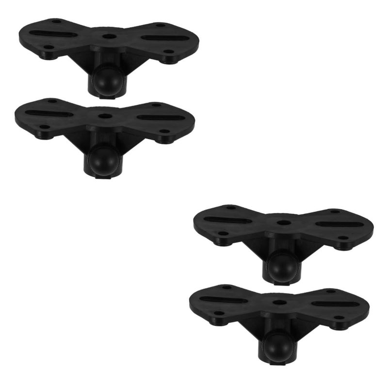4 Pcs Speaker Base Brackets For Desktop Floor Stand Optimal Sound Stage Sound Equipment - Image 2