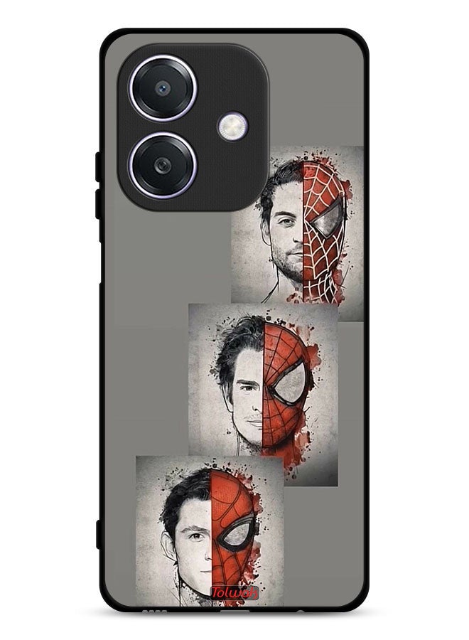Tolwak Oppo A3x 5G Protective Case Cover Spider Man Art - Image 1