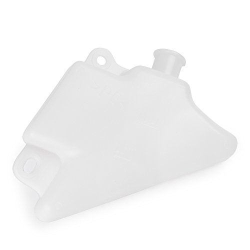 Mallofusa Motorcycle Radiator Water Coolant Reservoir Overflow Tank Replacement Compatible for Yamaha YZF-R1 2007-2008 White - Image 4