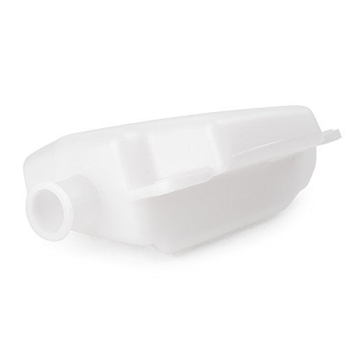 Mallofusa Motorcycle Radiator Water Coolant Reservoir Overflow Tank Replacement Compatible for Yamaha YZF-R1 2007-2008 White - Image 3