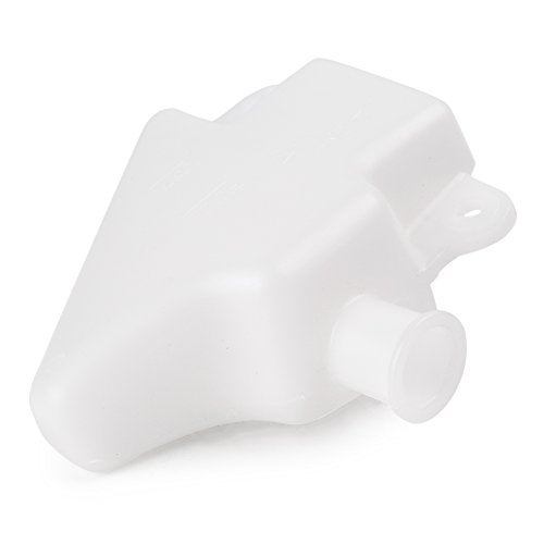 Mallofusa Motorcycle Radiator Water Coolant Reservoir Overflow Tank Replacement Compatible for Yamaha YZF-R1 2007-2008 White - Image 5