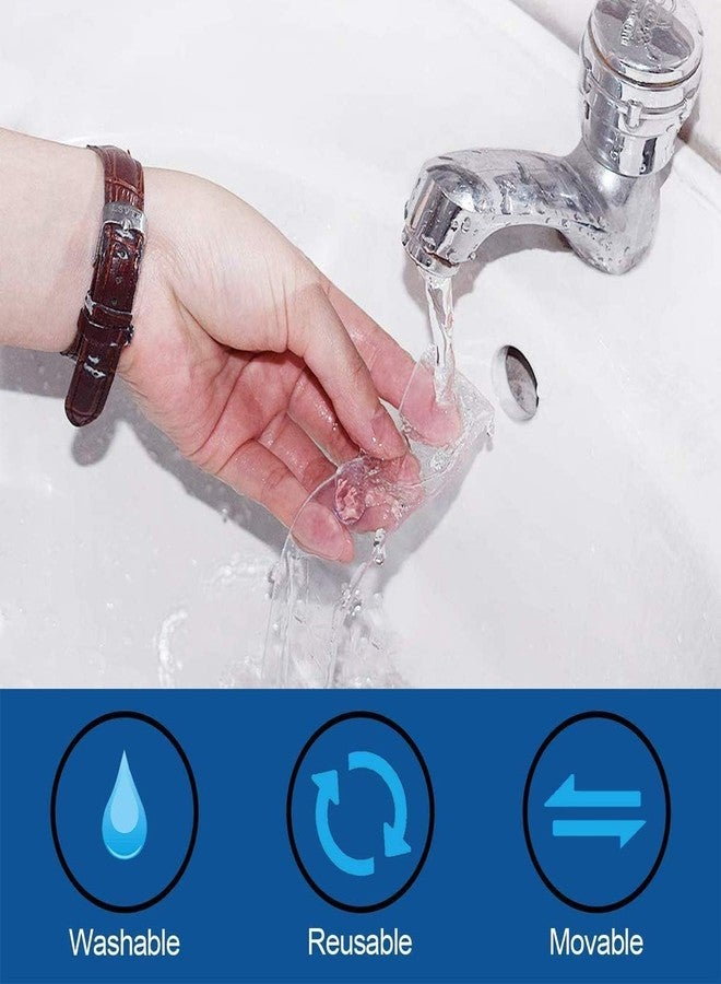 Delzon Extra Large Single Sided Tape Heavy Duty Removable 1.18 Inch x 160 Inch, Clear & Tough Nano Tape, Multipurpose Mounting Tape Picture Hanging Strips - Image 2