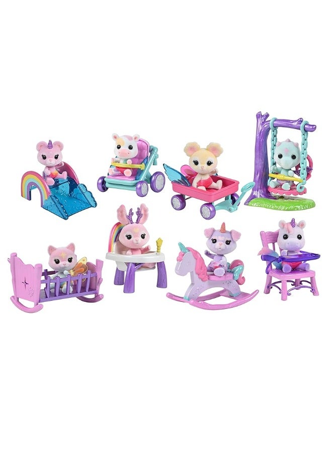 Sunny Days Entertainment Honey Bee Acres Rainbow Ridge Fantasy Collectible Toy Figure Series Surprise Set includes Flocked Poseable Figure with Accessory Assorted Style Great Gift for Girls 3