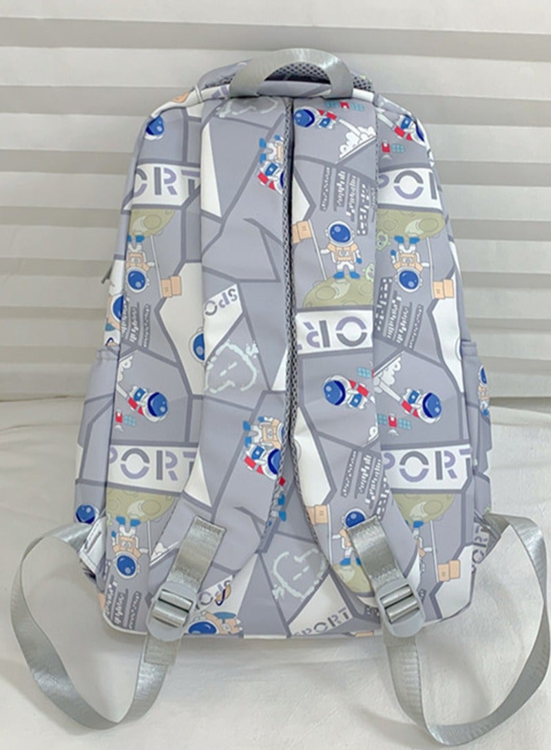 شاربدو طفل كتف حقيبة , محبوب خفيفة ماء كتف حقيبة , فتى بنت رماديّ قابل للتعديل حزام سير - Image 4