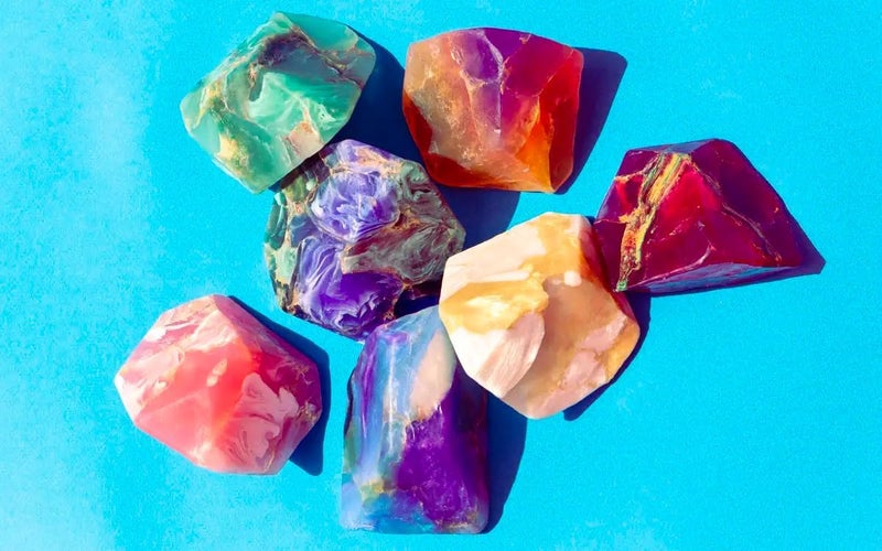 SoapRocks Amethyst Soap Rock 6oz - Image 4