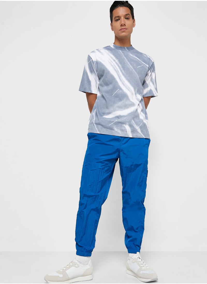 Calvin Klein Jeans - Badge Crinkle Sweatpants - Image 1