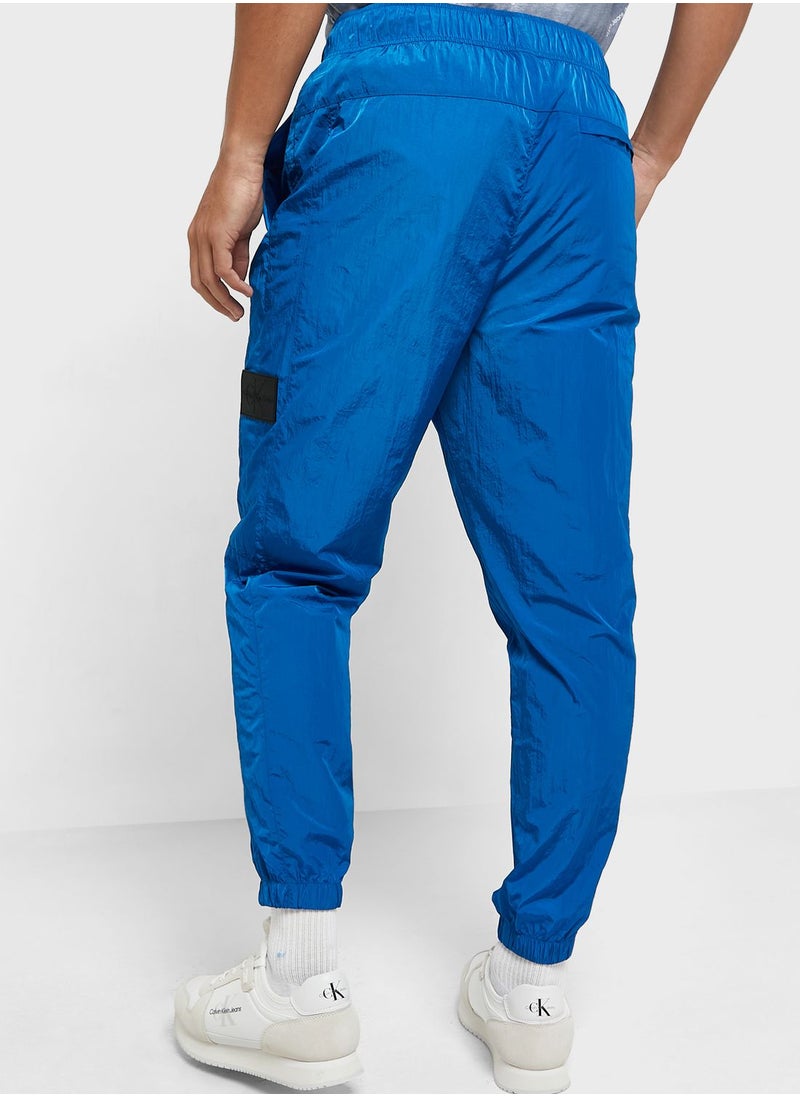 Calvin Klein Jeans - Badge Crinkle Sweatpants - Image 1